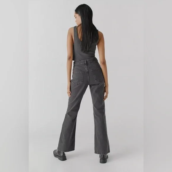 NWT BDG  Women’s Stretch High-Rise Flare Jeans - Picture 2 of 12